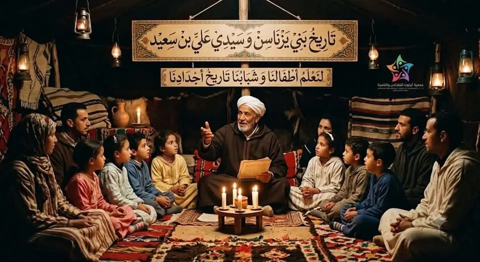 أمسية تاريخية حكاوتية خاصة بالأطفال و اليافعين 