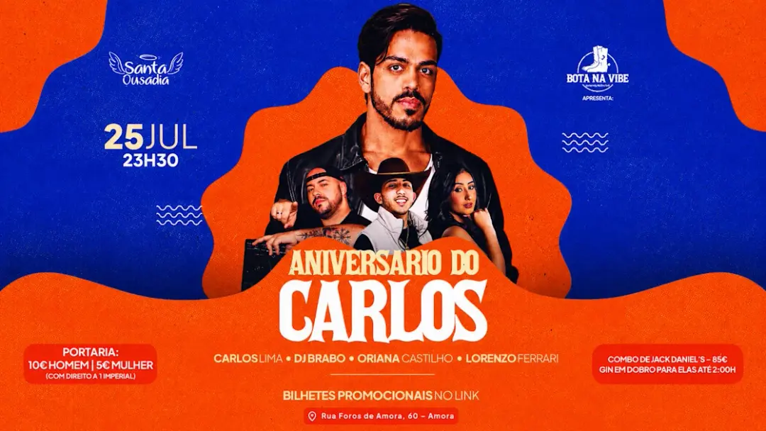 Bota Na Vibe - Aniversário Carlos Lima