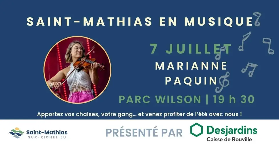 Saint-Mathias en musique | Marianne Paquin