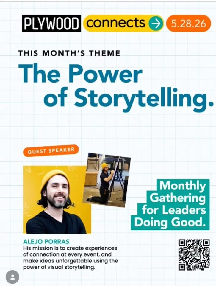The Power of Storytelling with Alejo Porras (@ Plywood Connects)