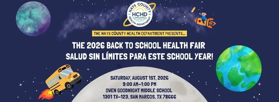 2026 Back to School Health Fair Salud sin límites para este school year!