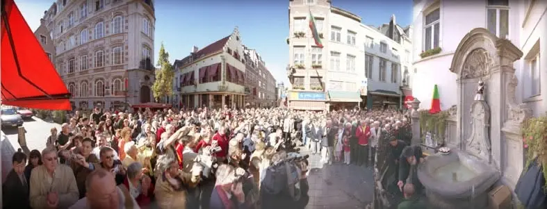 Goliath en visite à Bruxelles! 