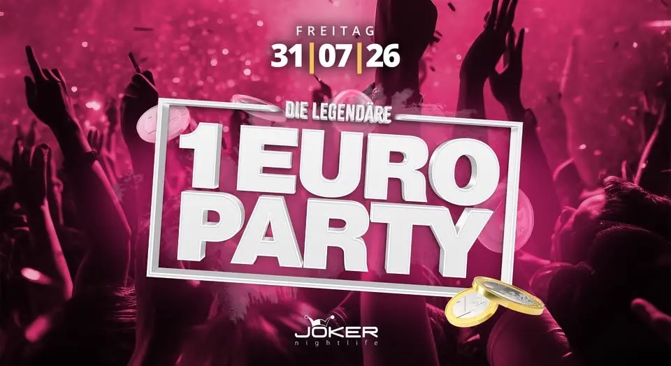 Die legendäre 1€ Party