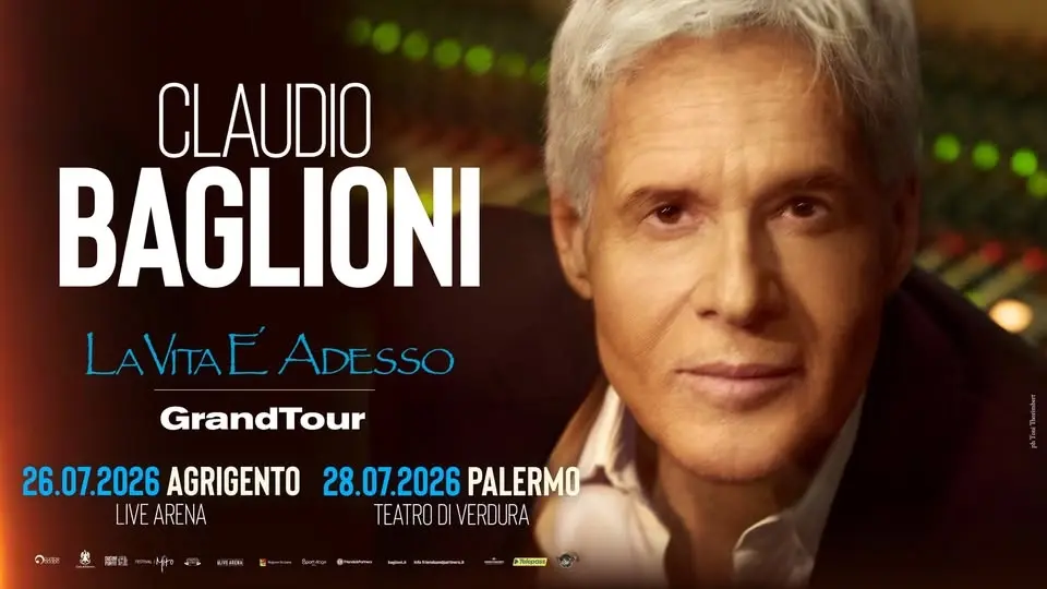 CLAUDIO BAGLIONI | Palermo @Teatro di Verdura - Dream Pop Fest