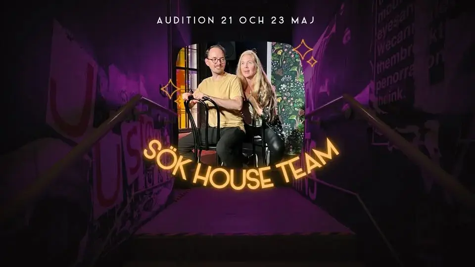 Audition till houseteam 2026/27 - LÖRDAG