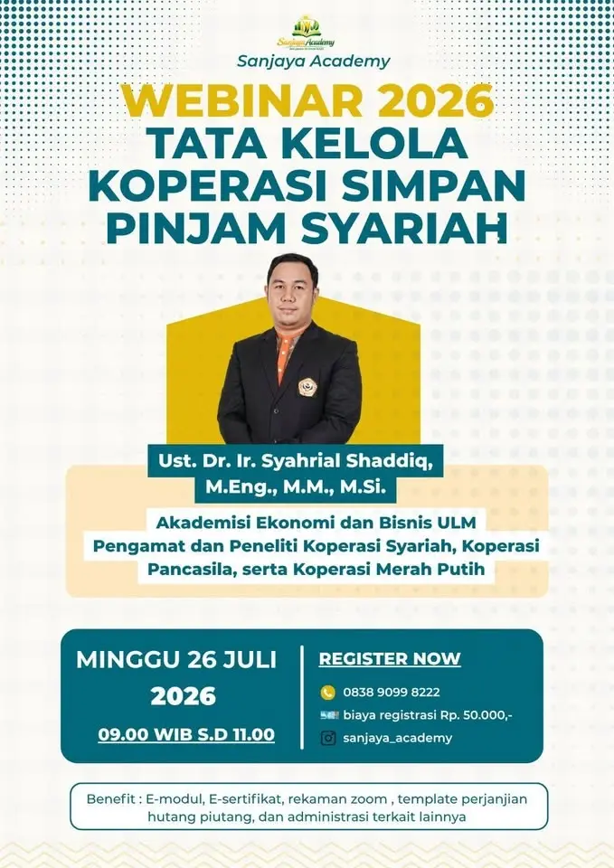 Pelatihan koperasi simpan pinjam syariah