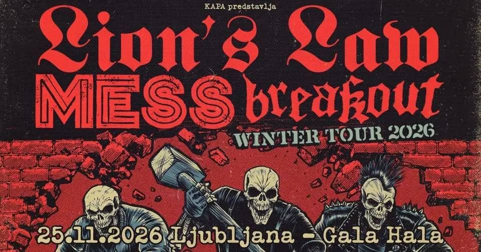 Lion's Law (FR), Mess (MEX), Breakout (FR) @ Gala hala