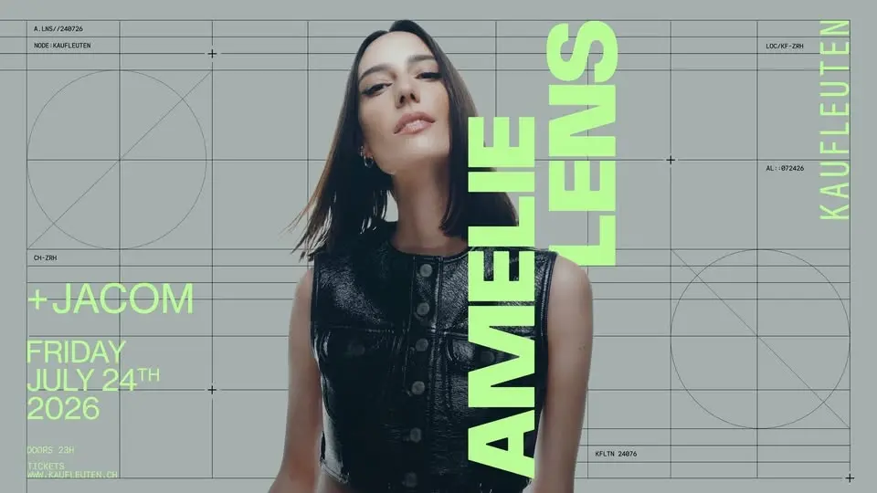 Amelie Lens | Kaufleuten Club