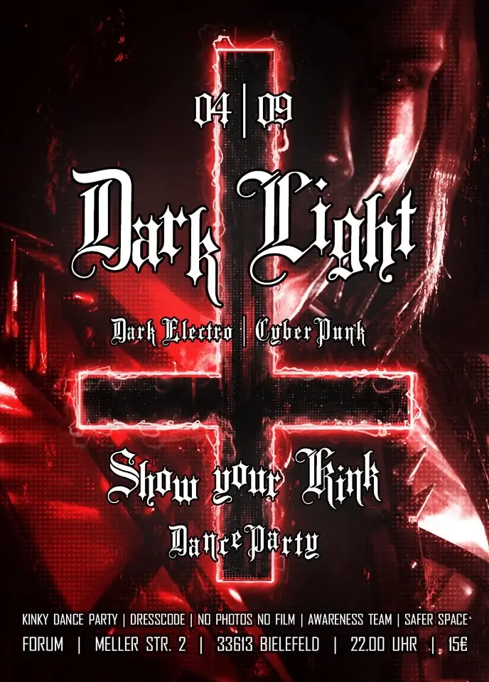 DARK LIGHT | Kinky Dance Party | Dark Electro | CyberPunk