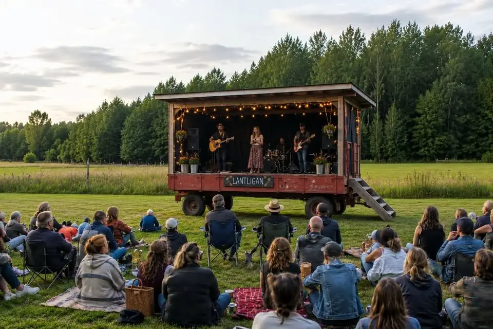 Musikkväll i gröngräset