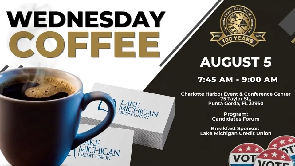 August Third Wednesday Coffee — Members Event (Candidates Forum)