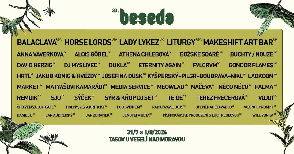 Beseda 2026 l 33. ročník