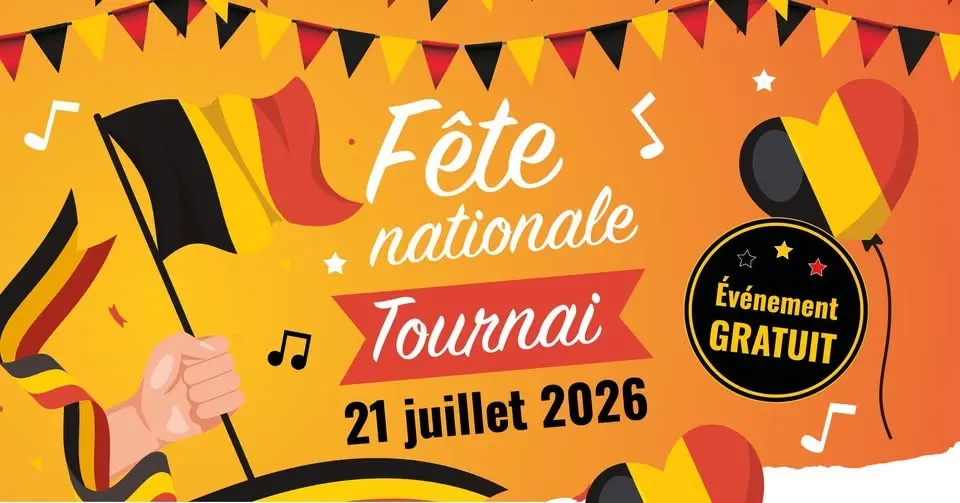 🇧🇪 Fête nationale à Tournai 🇧🇪