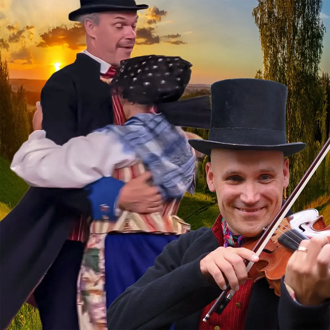 Folkmusik i försommarkväll - Riksspelman & virvlande dans