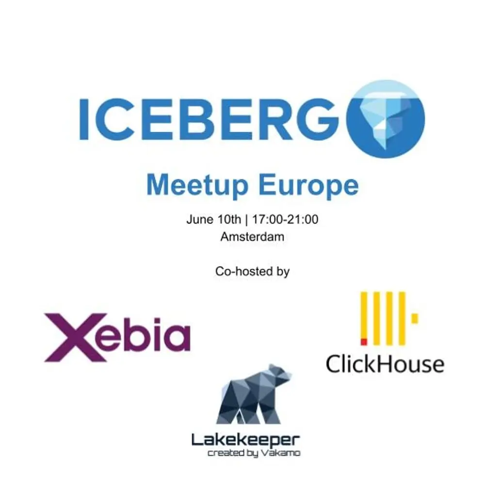 Apache Iceberg™ Europe Community Meetup - Amsterdam