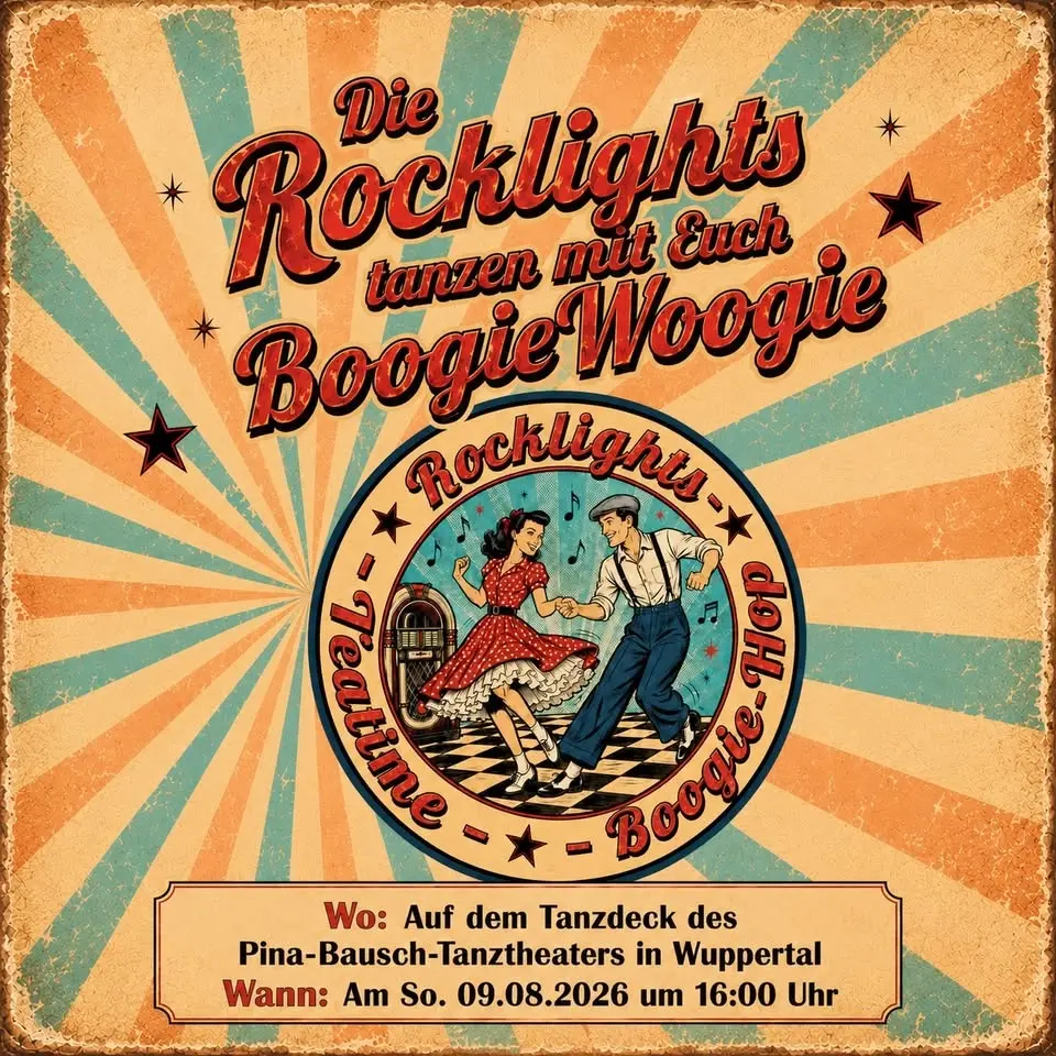 🎶 Die Rocklights Solingen tanzen mit euch Boogie Woogie 🎶