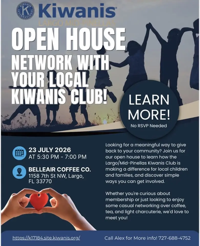 Kiwanis Club Open House - No RSVP Required