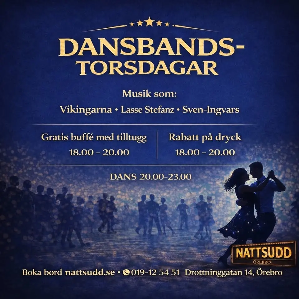 Dansbands-torsdagar på Nattsudd 