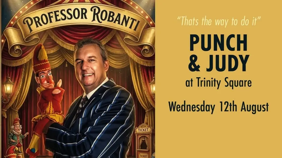 Punch and Judy with  Professor Robanti
