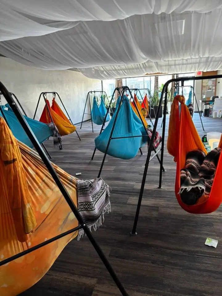 Aerial Hammock Sound Bath (3 spots available)