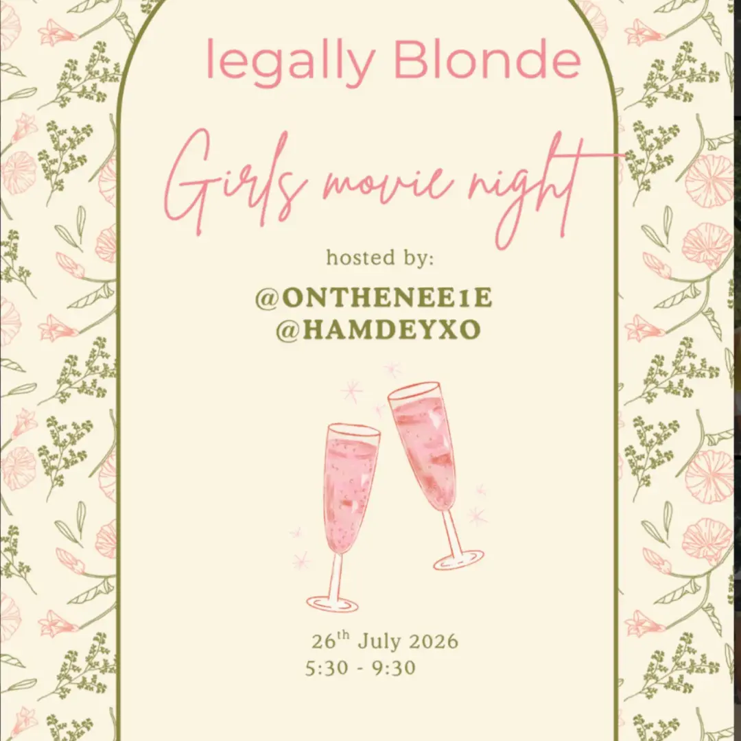 ONTHEMOVIE: girls movie & game night