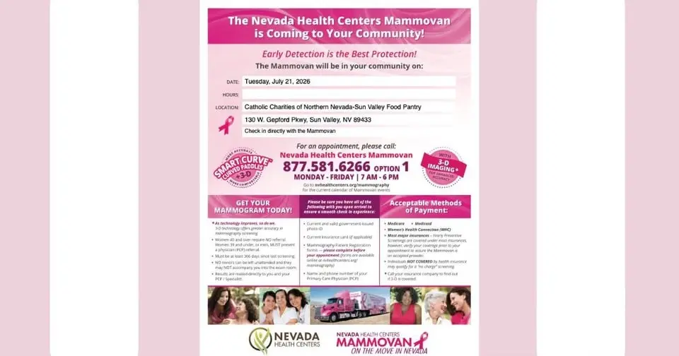 Nevada Health Centers Mammovan