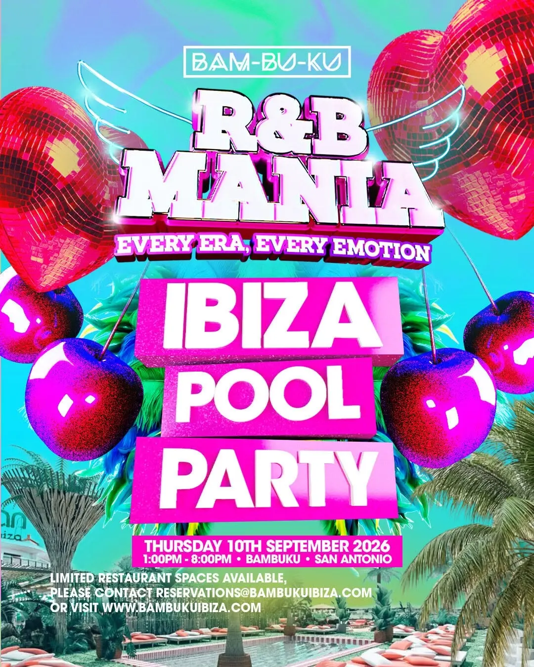 R&B Mania Ibiza Pool Party