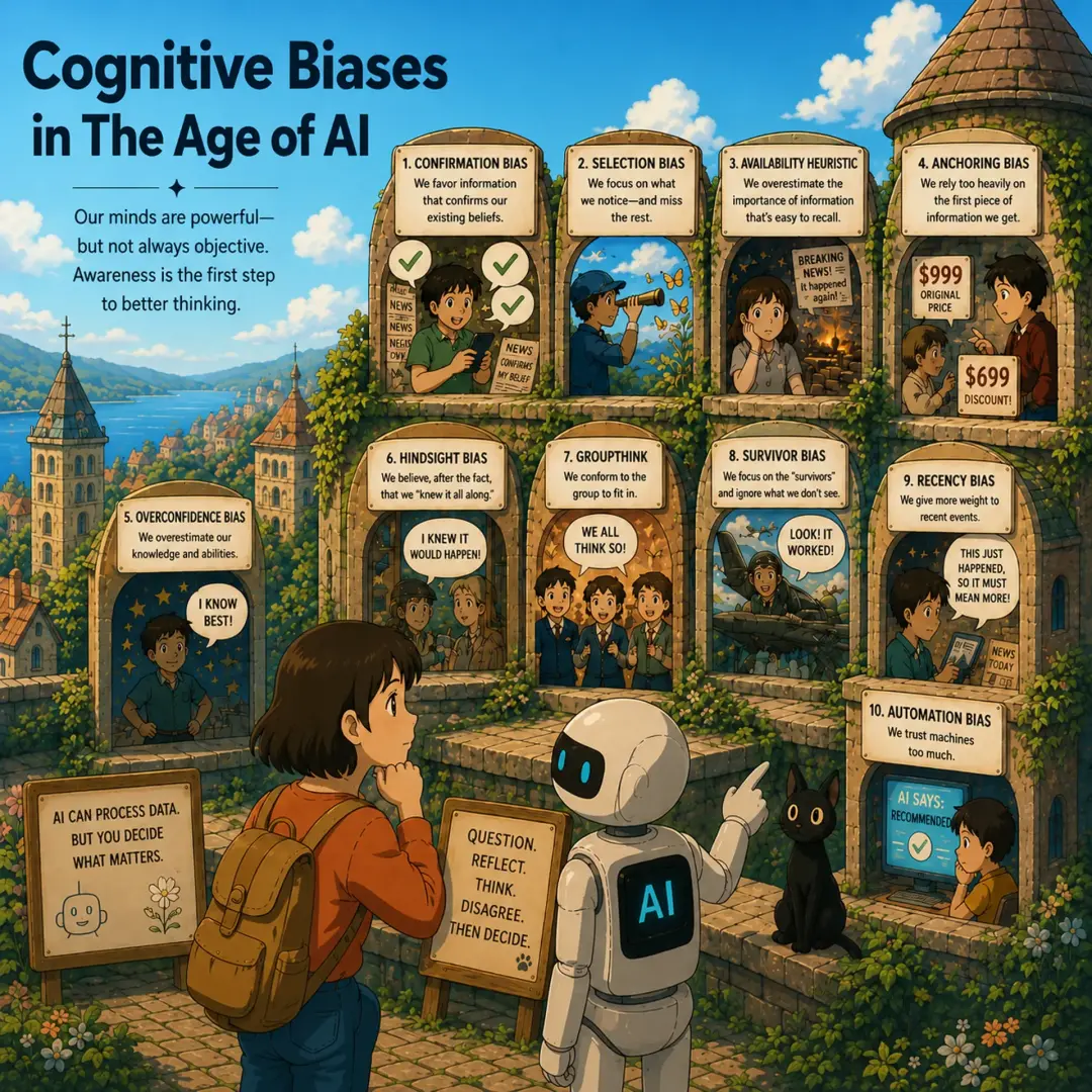 Cognitive Biases in The Age of AI - Kai Cheng