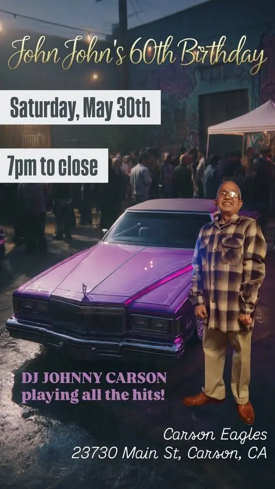 JOHN JOHNS 60TH BDAY