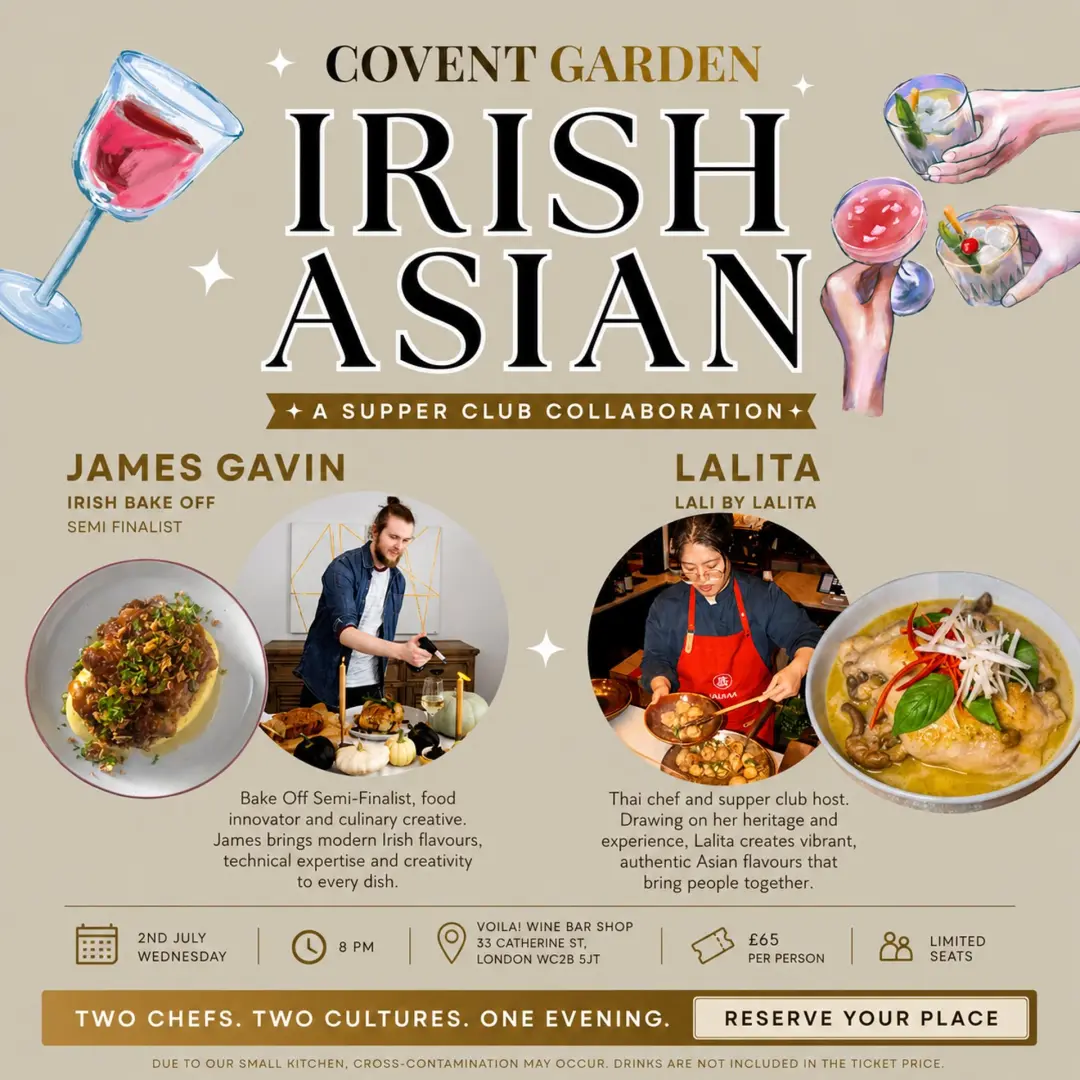 An intimate Irish x Asian supper club