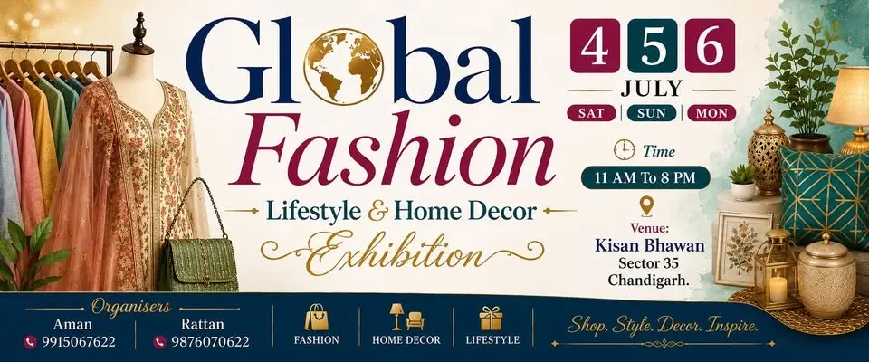 *GLOBAL FASHION* LIFESTYLE & HOME DECOR #EXHIBITION 
