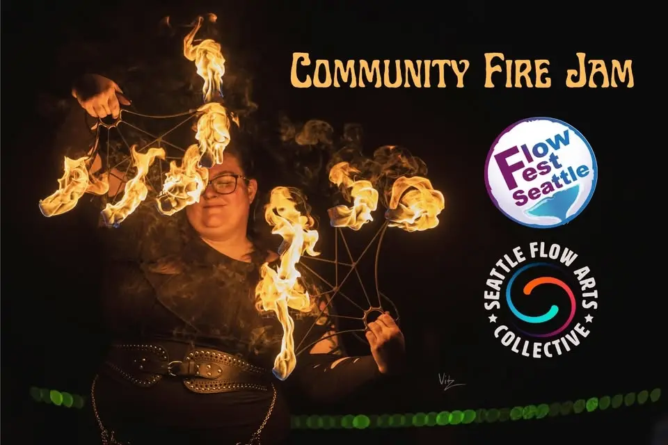 Flow Fest Seattle Community Fire Jam