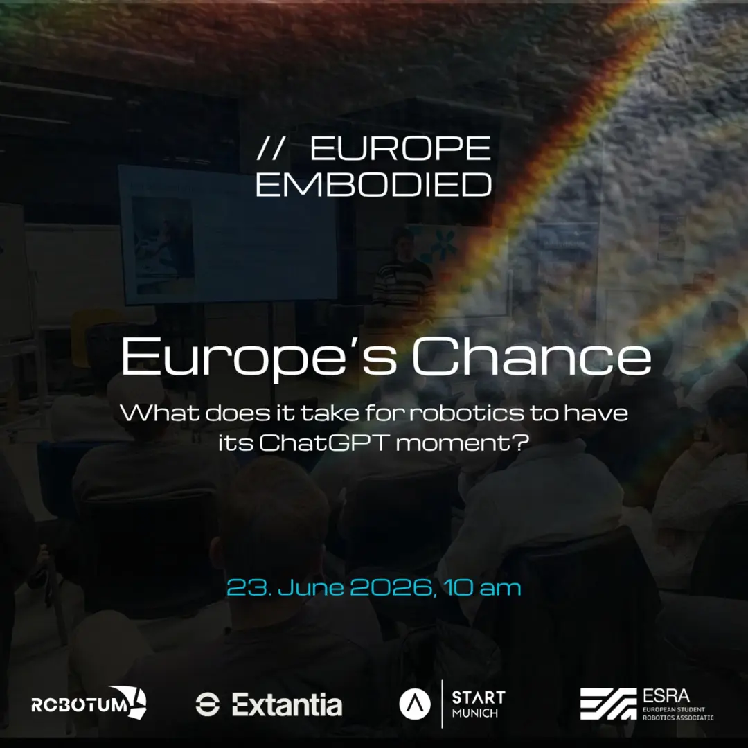 Europe‘s Chance: What Does It Take For A ChatGPT-Moment In Robotics?
