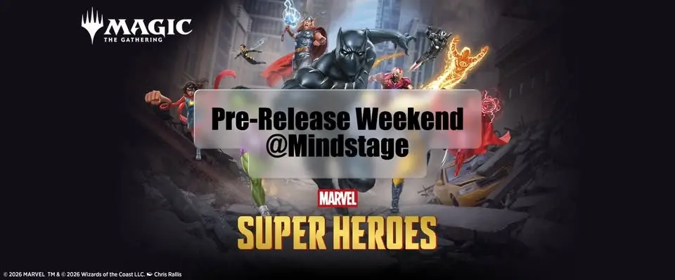 Pre-Release Marvel Super Heroes Weekend