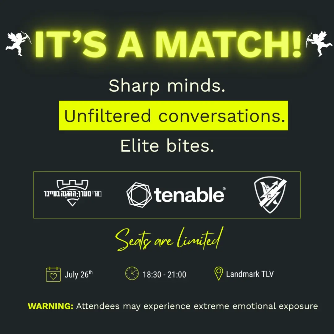 It's a match! | ICDA x Tenable | Tu BeAV & Cyber Meetup