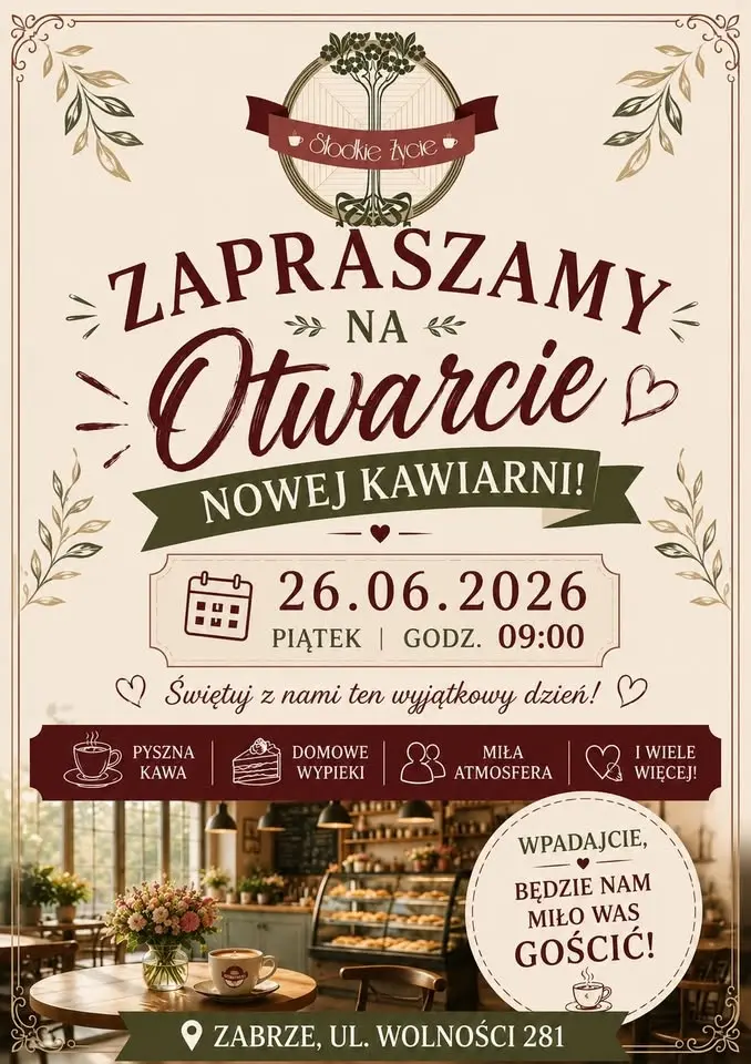 Otwarcie Słodkiego życia w Zabrzu
