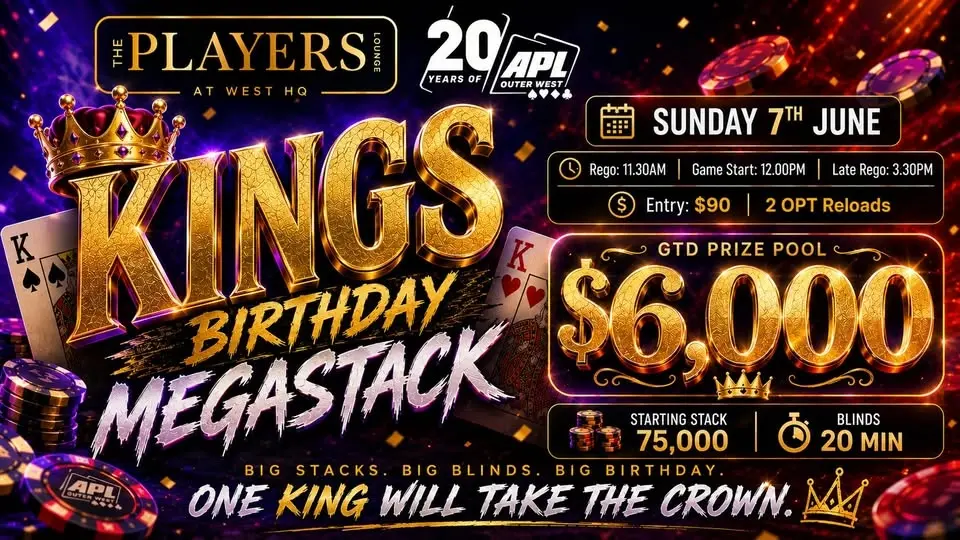 KINGS BIRTHDAY MEGASTACK
