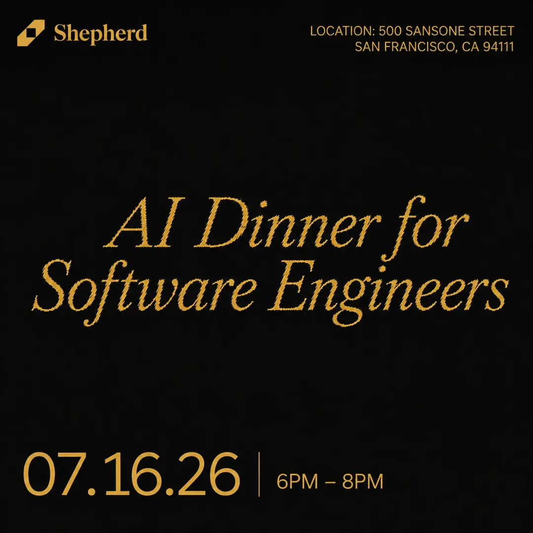 AI Dinner @ Shepherd