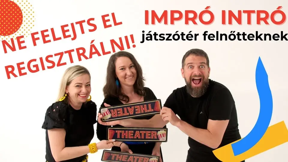 Impró Intró - kezdő imprószínházi workshop - EGÉSZ NAP!