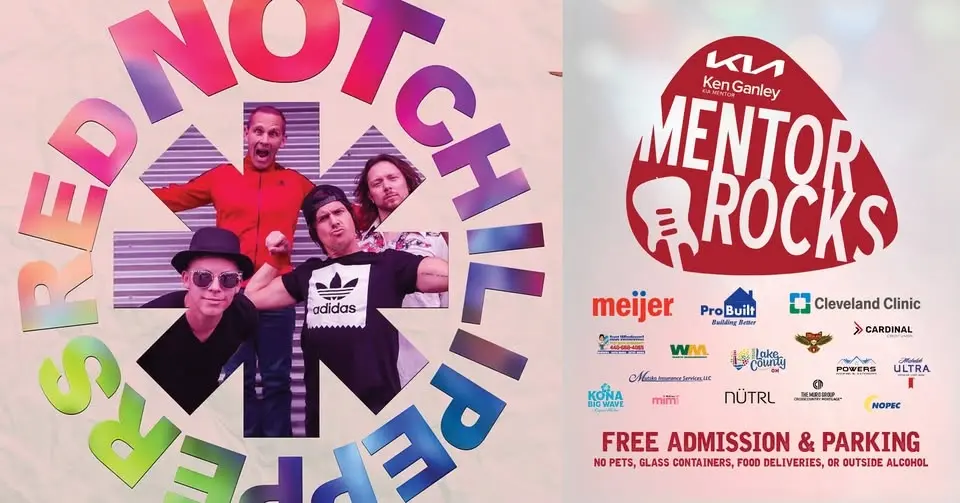 Mentor Rocks with Red NOT Chili Peppers