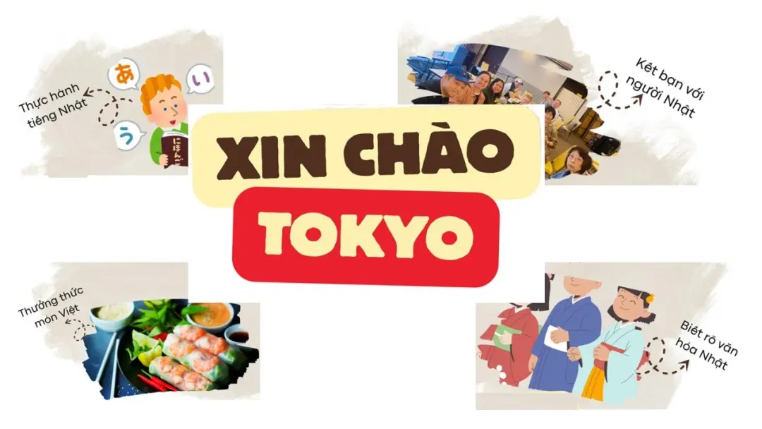 Xin Chào Tokyo: học hỏi ngôn ngữ và văn hóa Nhật Bản