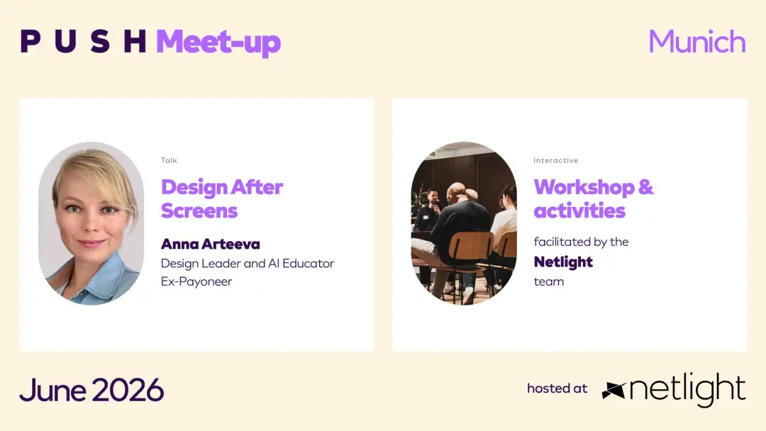 PUSH UX & Product Meetup (June Edition)