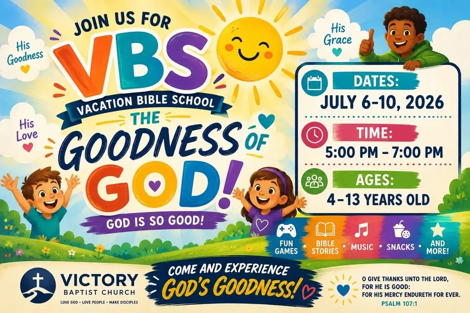 Vacation Bible School 2026