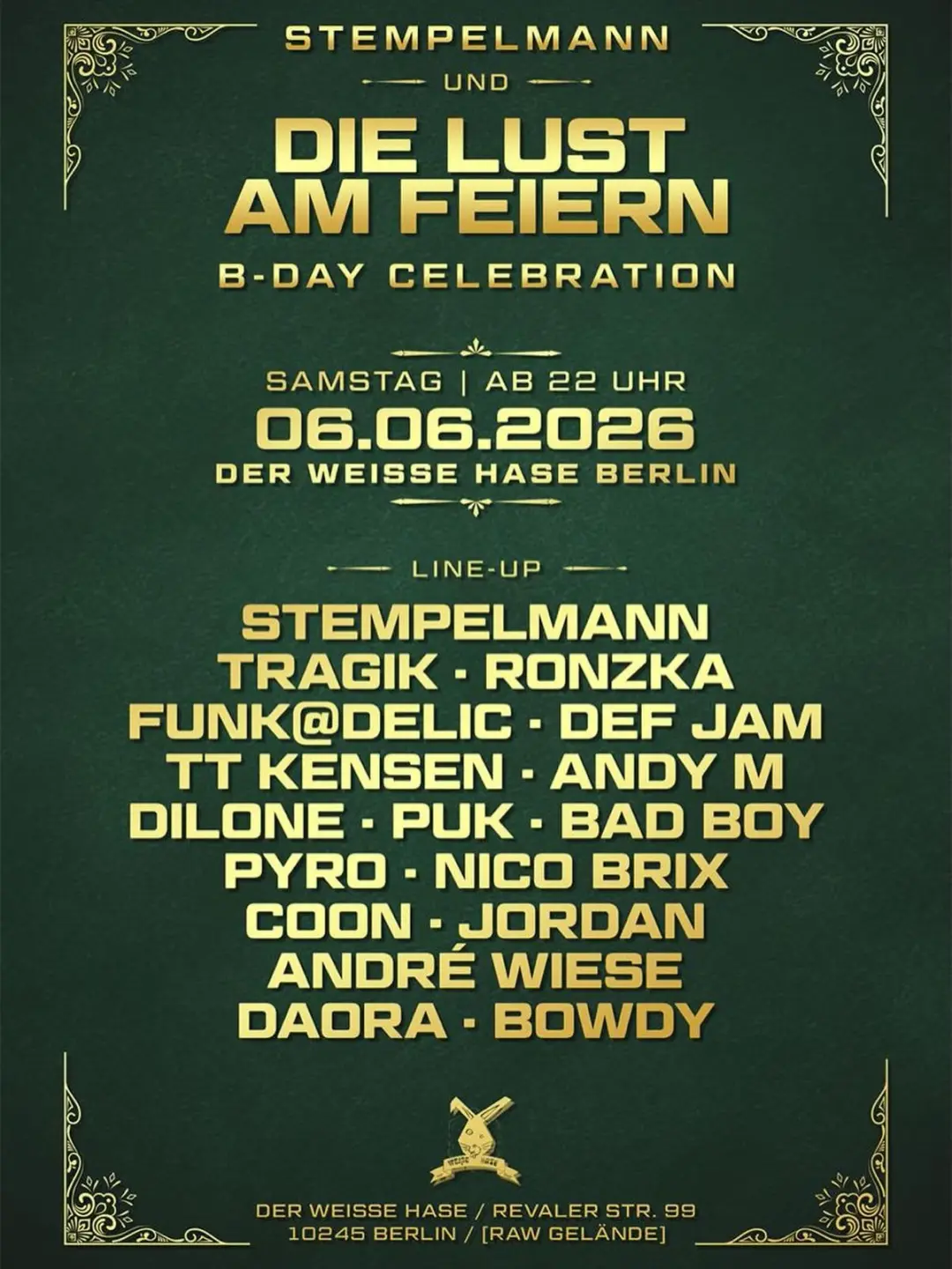 Die Lust am Feiern