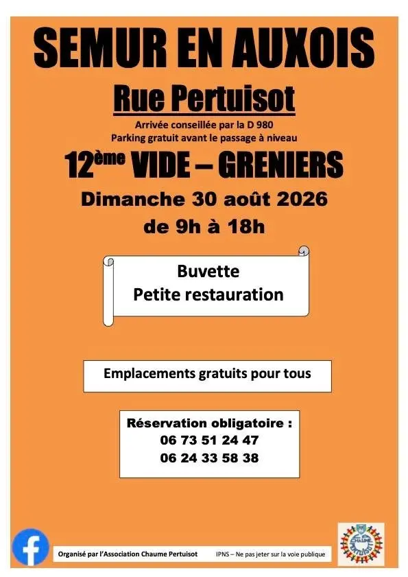 Vide-greniers annuel à la Chaume Pertuisot