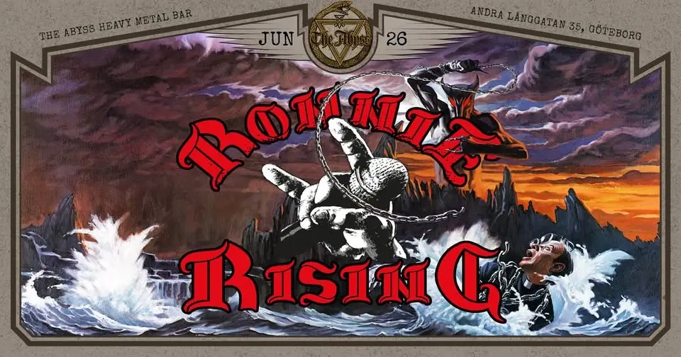RONNIE RISING - Tribute to Ronnie James Dio and his work with DIO, Black Sabbath and Rainbow.