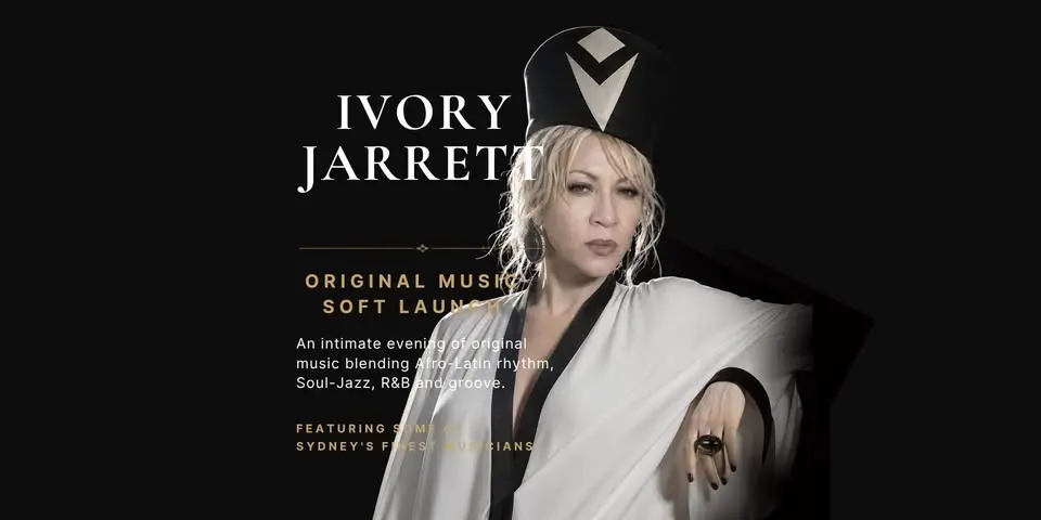 Ivory Jarrett | An Evening of Original Soul, Jazz & Afro-Latin Groove