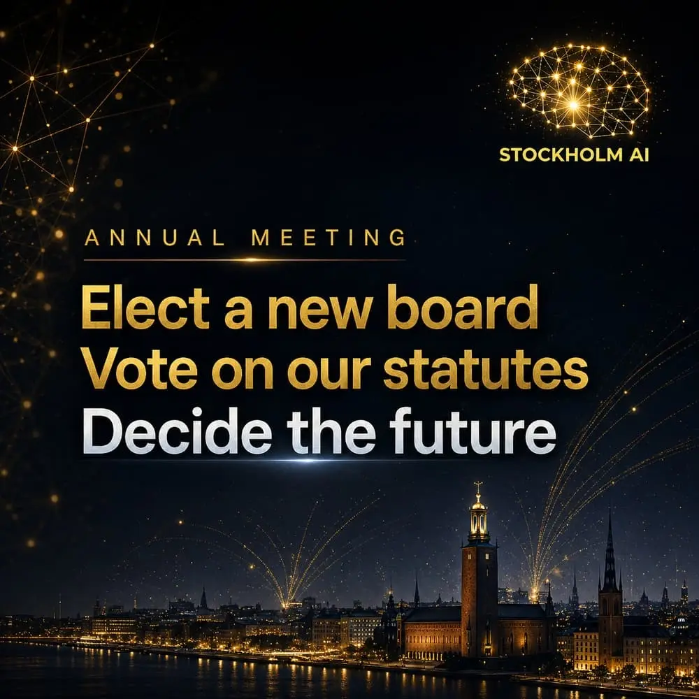 Stockholm AI - Annual Meeting 2026