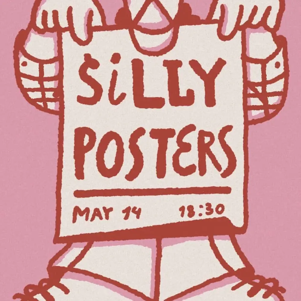 Warsaw Creative Club: Silly Poster Workshop with Ellie (@eleeeish)