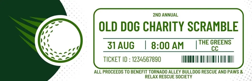 2nd Annual Old Dog Charity Scramble